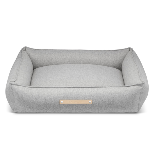 Møvik Hondenbed – Grey – luxe hondenbed – zacht & comfortabel – grijs
