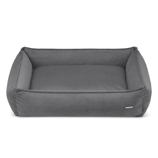 Strippo Dog Bed - Dark Grey